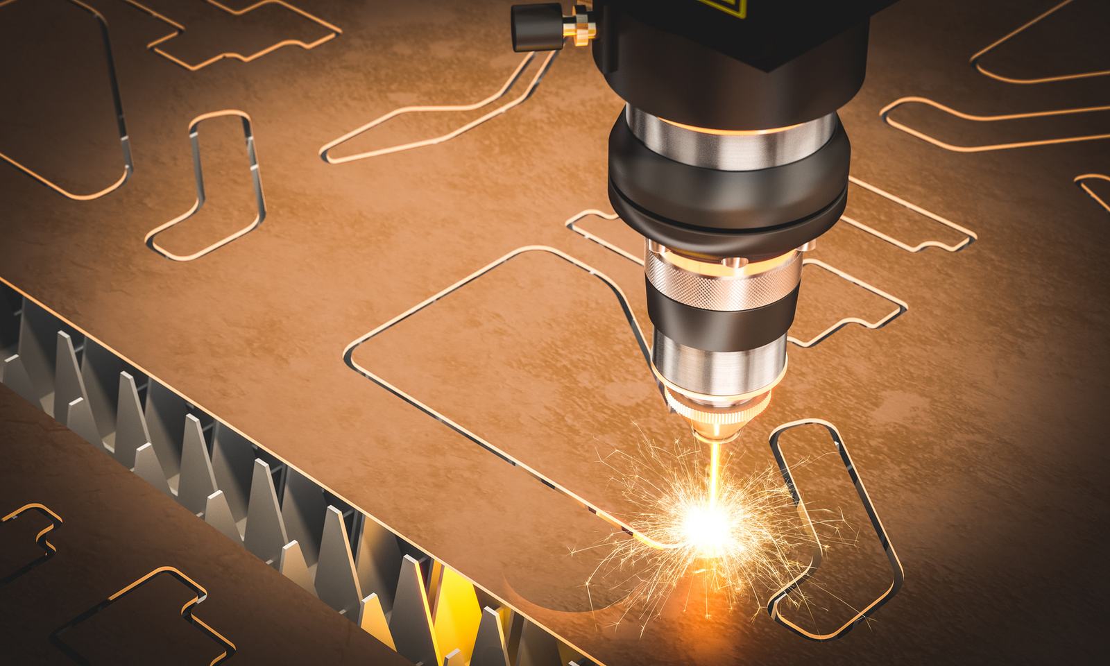 Precision manufacturing of embedded hardware